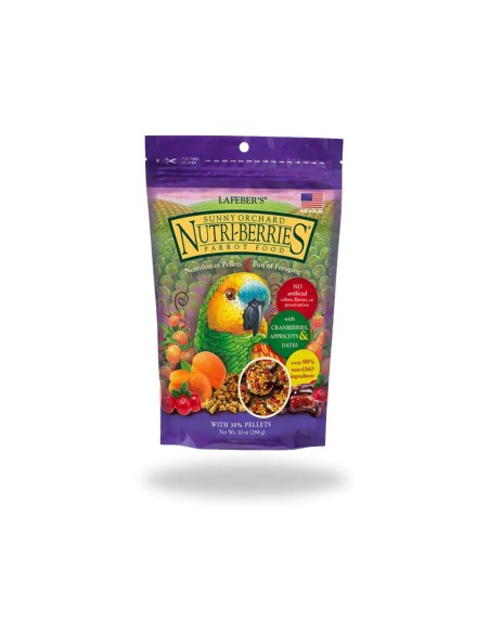 Alimento para aves NUTRI BERRIES HUERTO SOLEADO especial para loros 284 gr